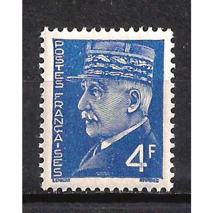 France 1941 - Yvert n° 521A neuf ** luxe MNH