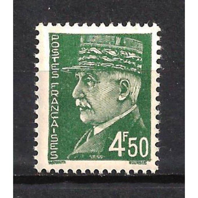 France 1941 - Yvert n° 521B neuf ** luxe MNH