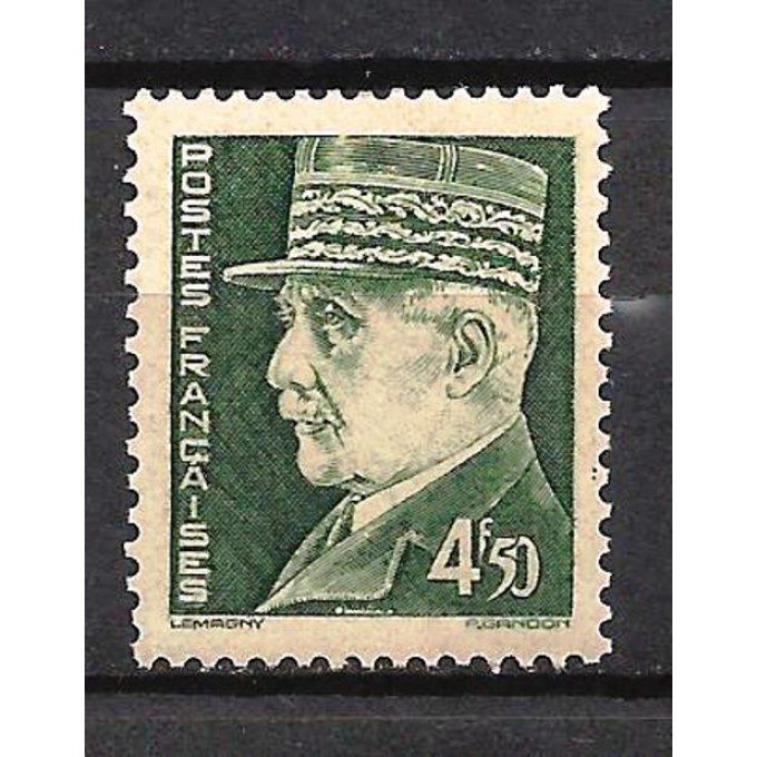 France 1941 - Yvert n° 523 neuf ** luxe MNH