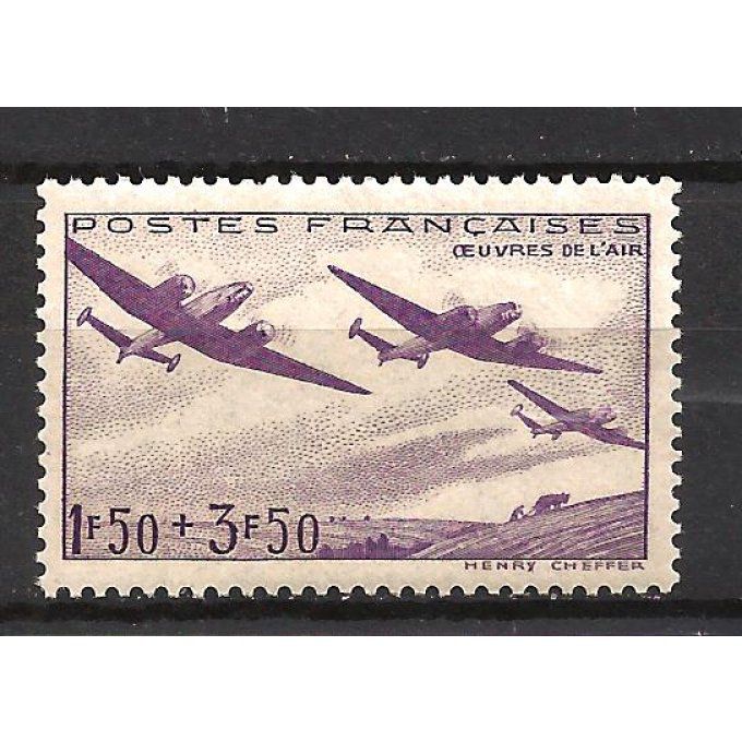 France 1942 - Yvert n° 540 neuf ** luxe MNH