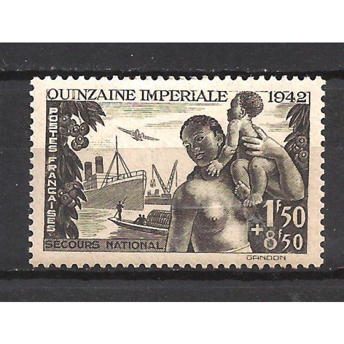 France 1942 - Yvert n° 543 neuf ** luxe MNH