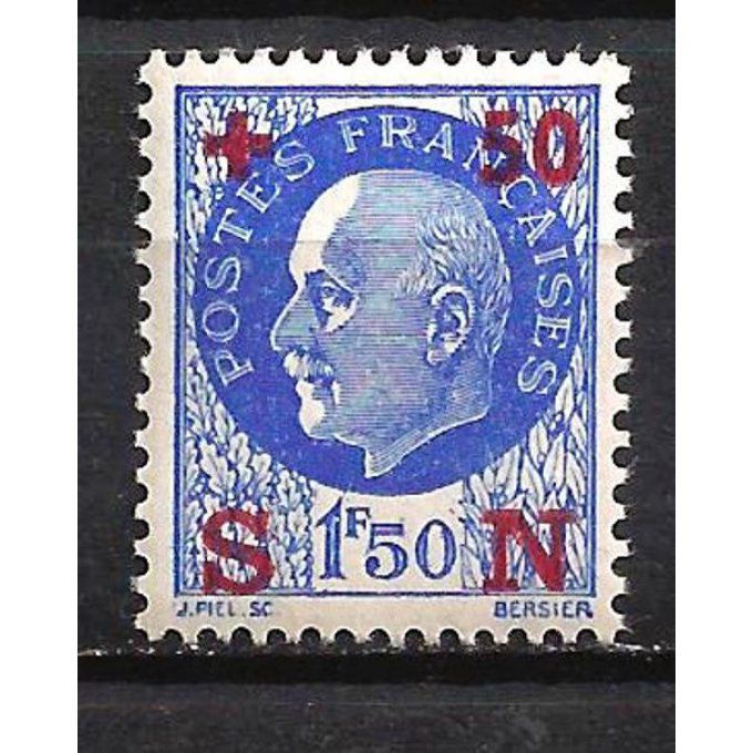 France 1942 - Yvert n° 552 neuf ** luxe MNH