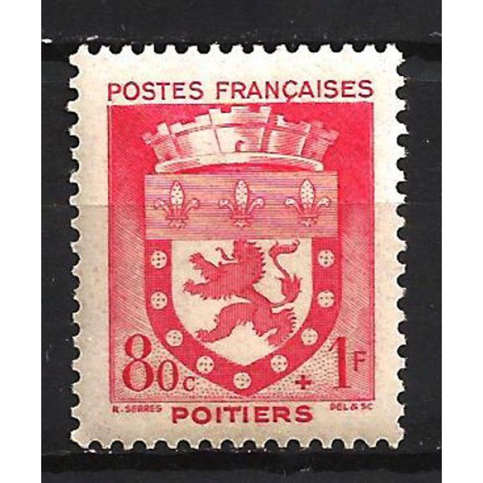 France 1942 - Yvert n° 555 neuf ** luxe MNH