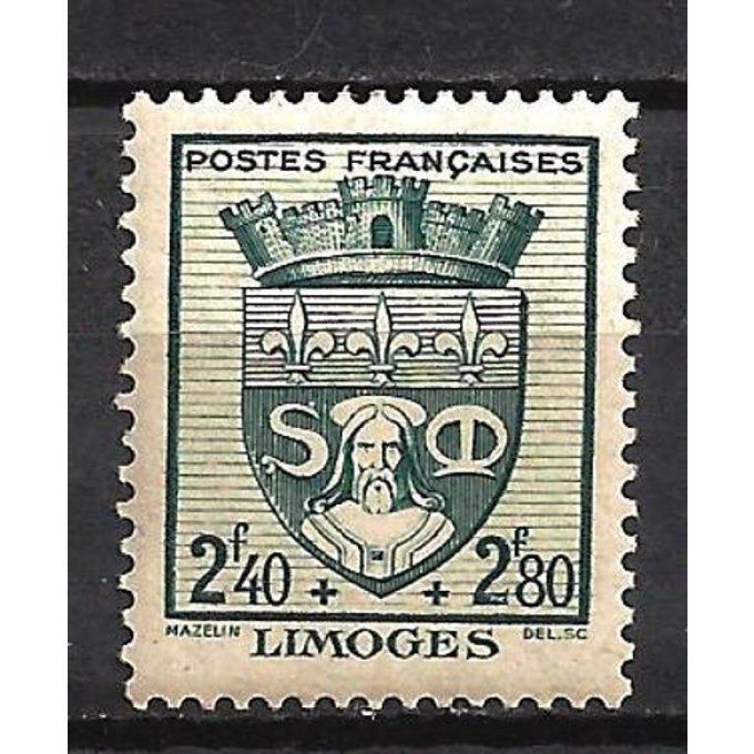 France 1942 - Yvert n° 560 neuf ** luxe MNH