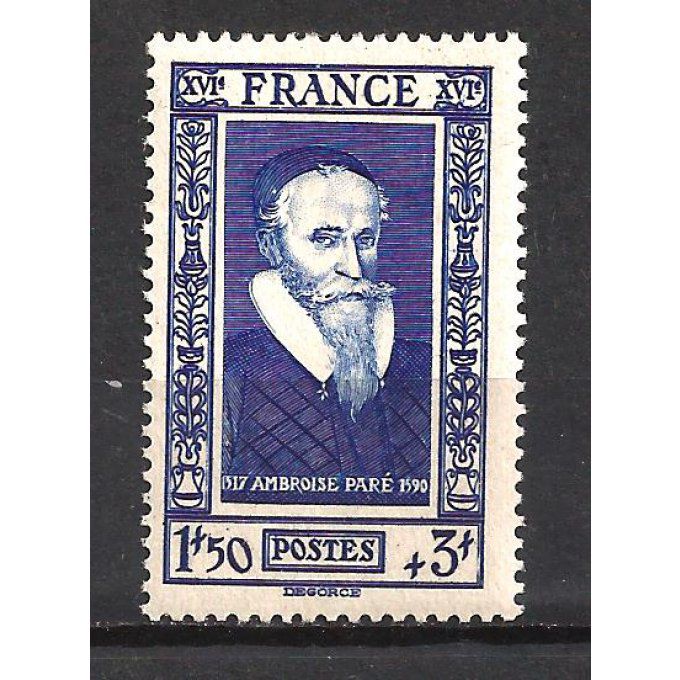 France 1943 - Yvert n° 589 neuf ** luxe MNH