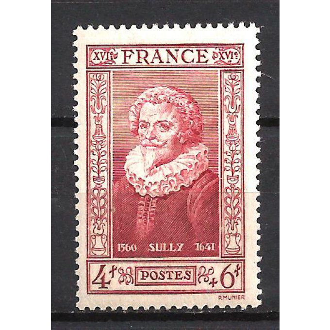 France 1943 - Yvert n° 591 neuf ** luxe MNH