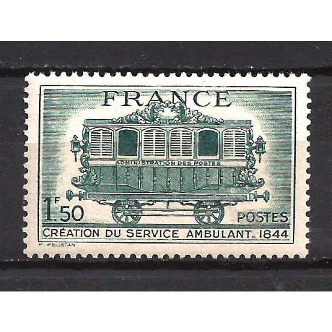 France 1944 - Yvert n° 609 neuf ** luxe MNH