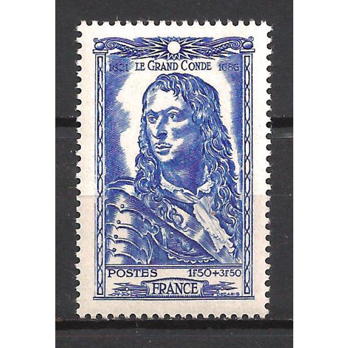 France 1944 - Yvert n° 615 neuf ** luxe MNH