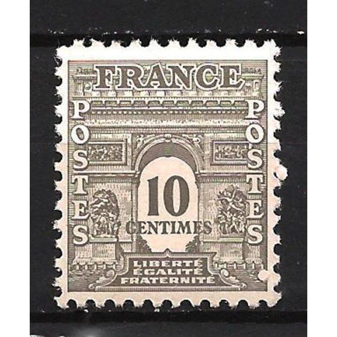 France 1944 - Yvert n° 621 neuf ** luxe MNH