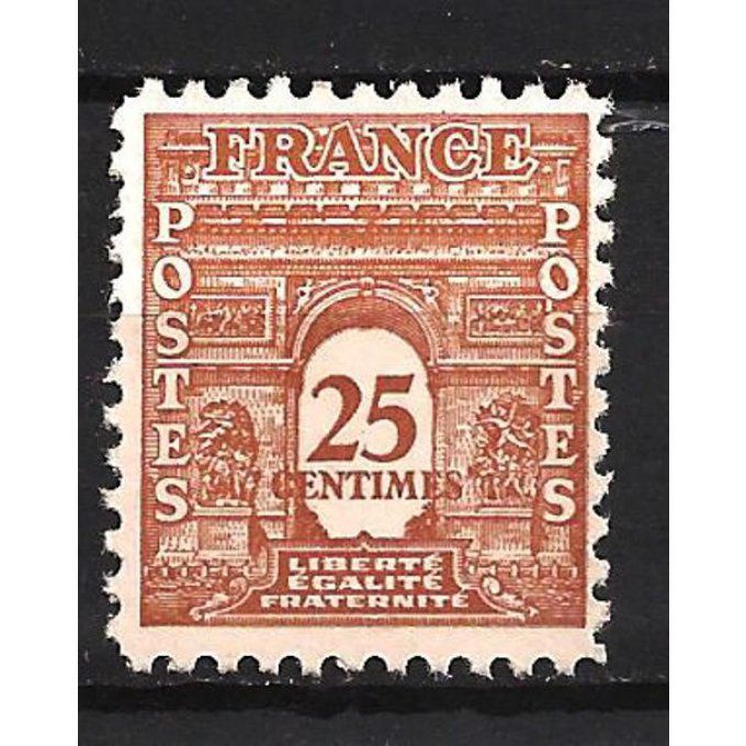 France 1944 - Yvert n° 622 neuf ** luxe MNH