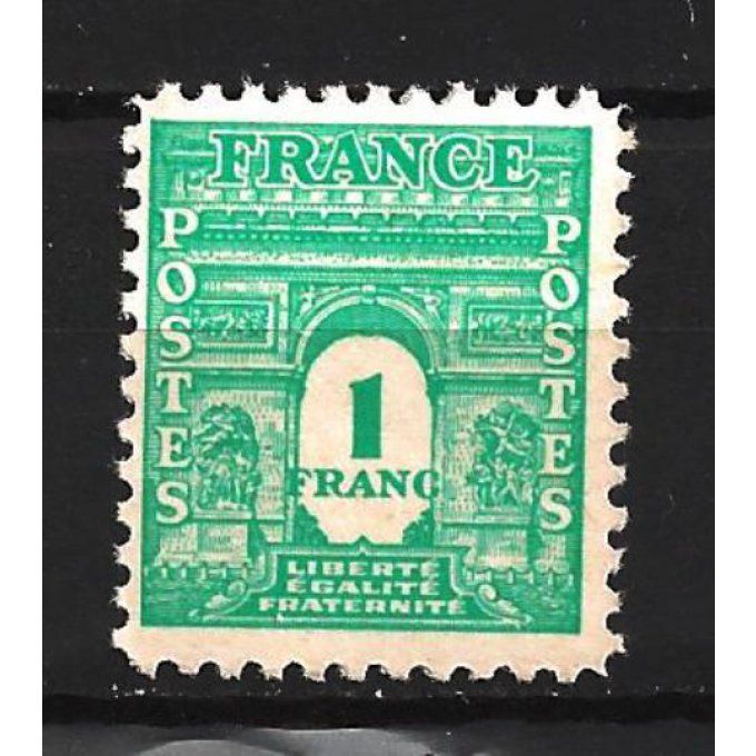 France 1944 - Yvert n° 624 neuf ** luxe MNH
