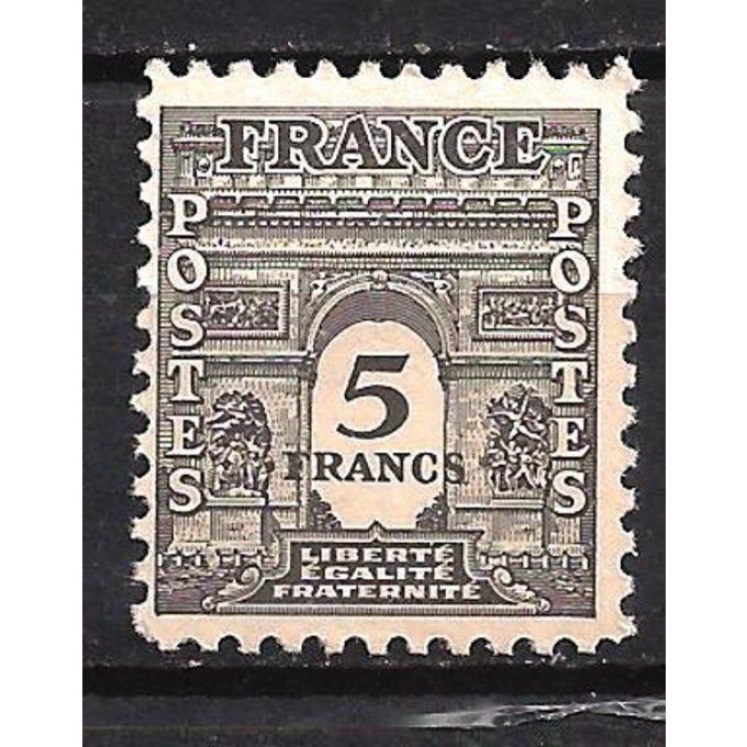 France 1944 - Yvert n° 628 neuf ** luxe MNH