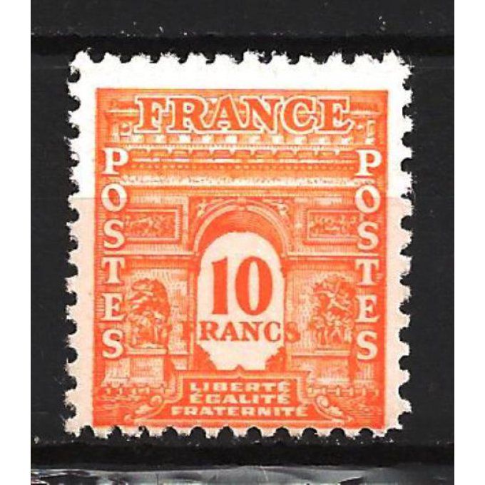 France 1944 - Yvert n° 629 neuf ** luxe MNH