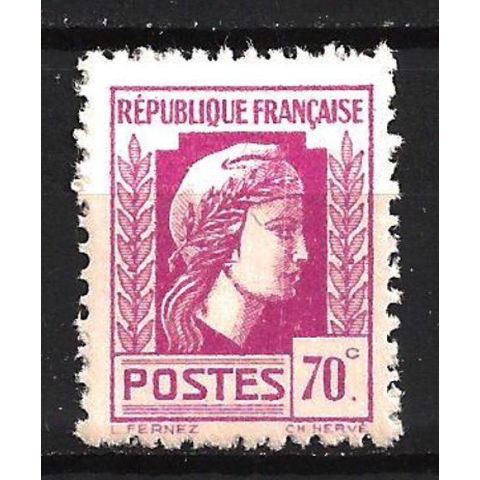 France 1944 - Yvert n° 635 neuf ** luxe MNH