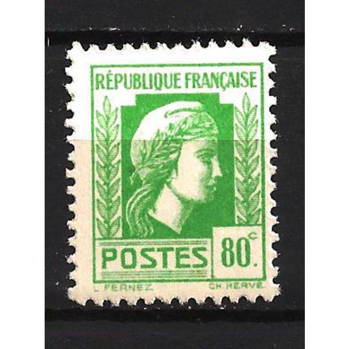 France 1944 - Yvert n° 636 neuf ** luxe MNH 