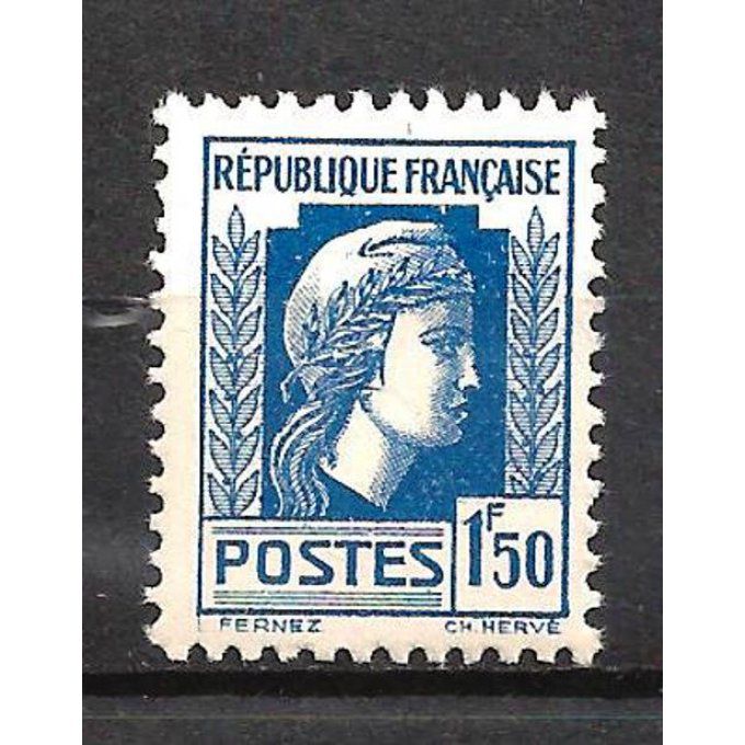 France 1944 - Yvert n° 639 neuf ** luxe MNH