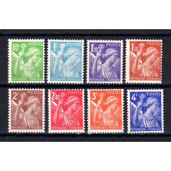 France 1944 - Yvert n° 649 à 656 neuf ** luxe MNH