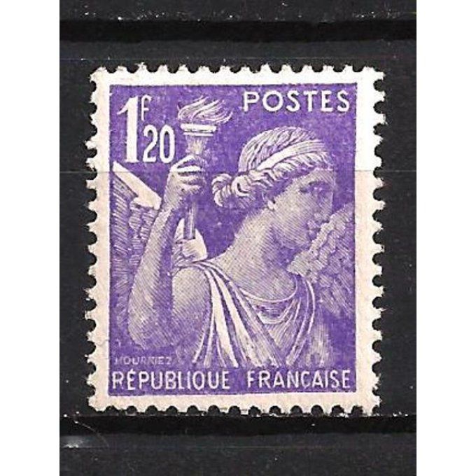 France 1944 - Yvert n° 651 neuf ** luxe MNH 