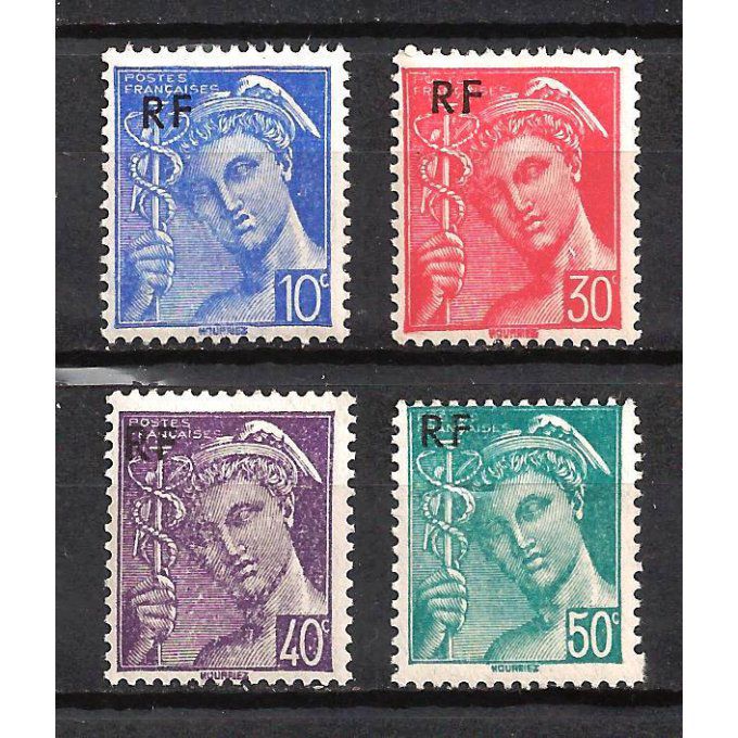 France 1944 - Yvert n° 657 à 660 neuf ** luxe MNH