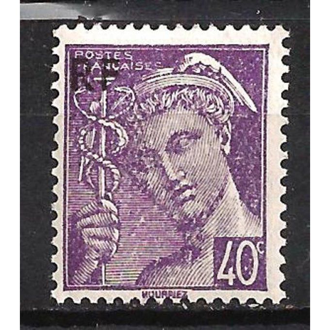 France 1944 - Yvert n° 659 neuf ** luxe MNH