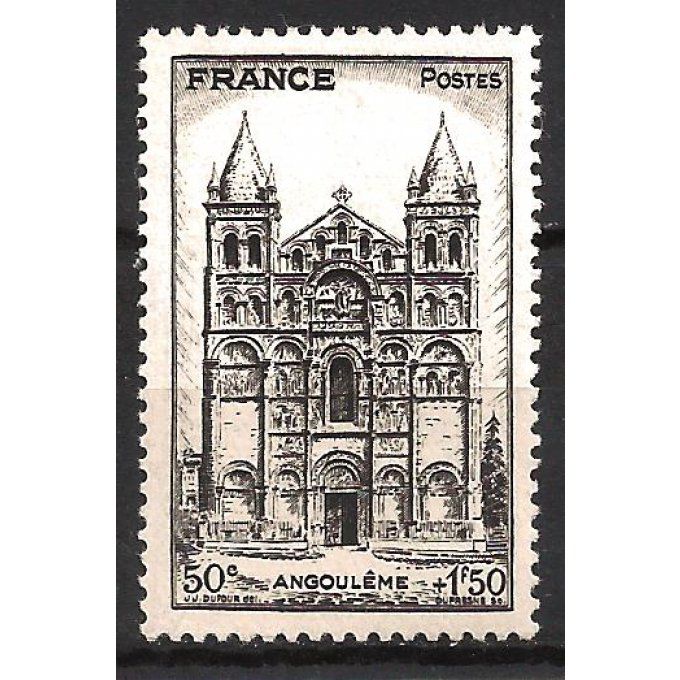 France 1944 - Yvert n° 663 neuf ** luxe MNH