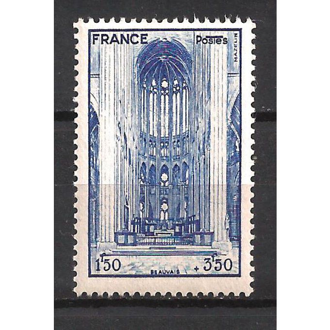 France 1944 - Yvert n° 666 neuf ** luxe MNH