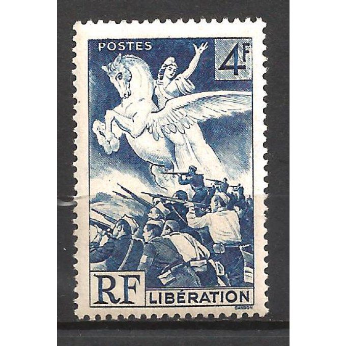 France 1945 - Yvert n° 669 neuf ** luxe MNH