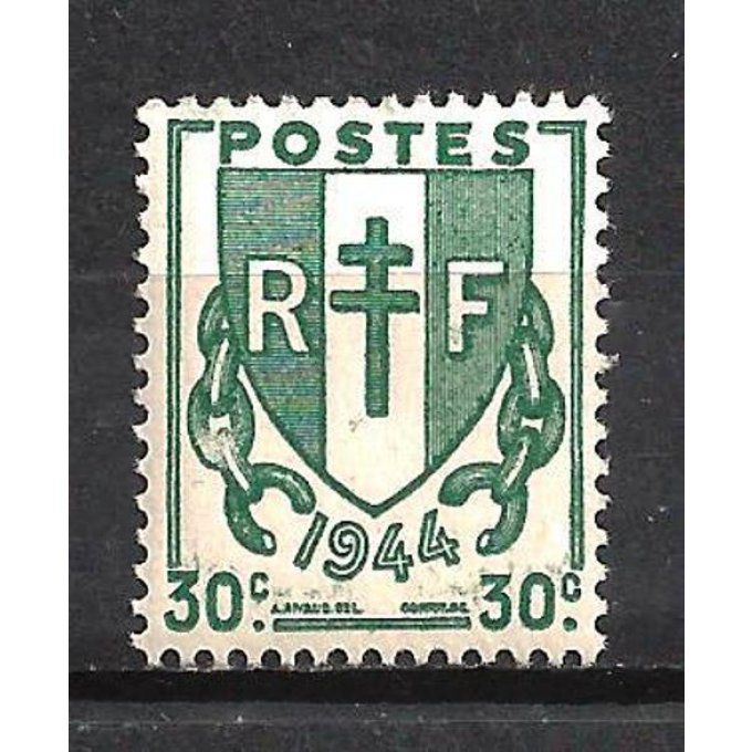 France 1945 - Yvert n° 671 neuf ** luxe MNH