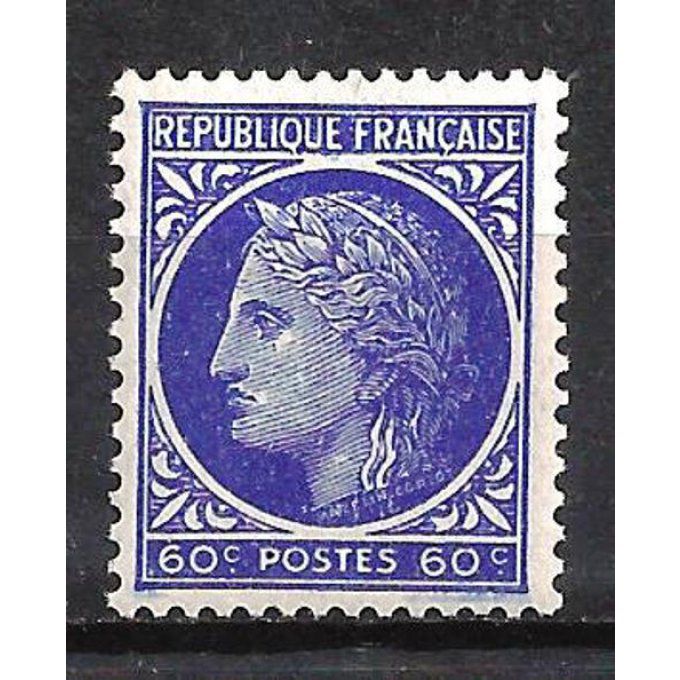France 1945 - Yvert n° 674 neuf ** luxe MNH