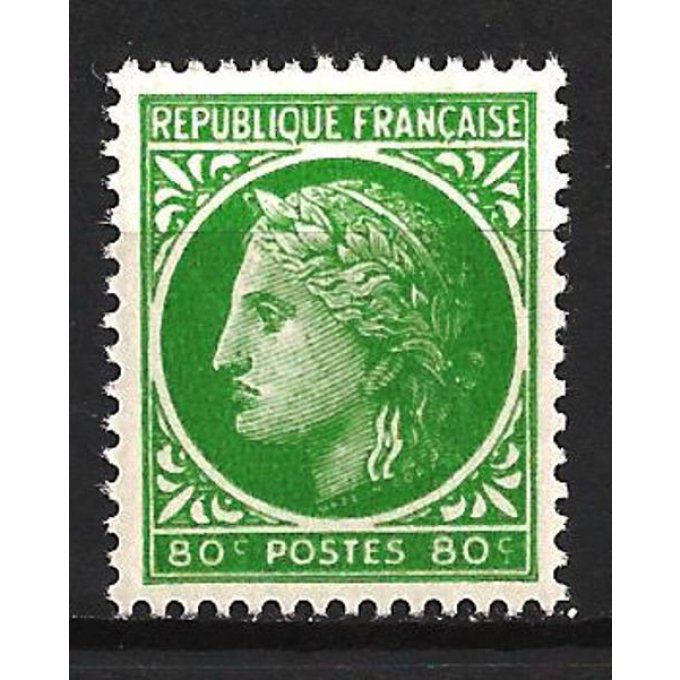 France 1945 - Yvert n° 675 neuf ** luxe MNH