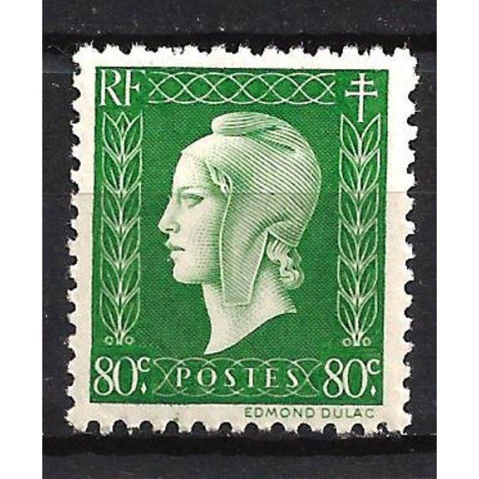 France 1945 - Yvert n° 688 neuf ** luxe MNH