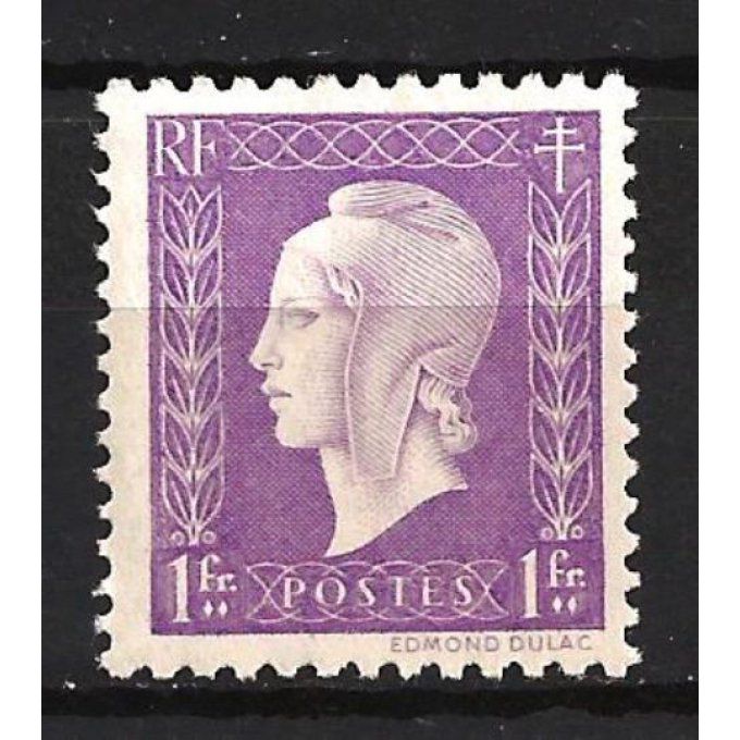 France 1945 - Yvert n° 689 neuf ** luxe MNH