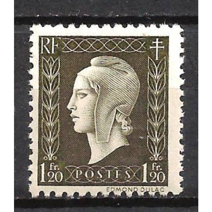 France 1945 - Yvert n° 690 neuf ** luxe MNH