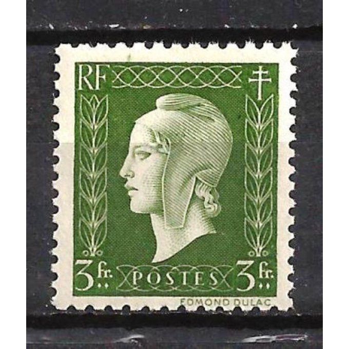 France 1945 - Yvert n° 694 neuf ** luxe MNH