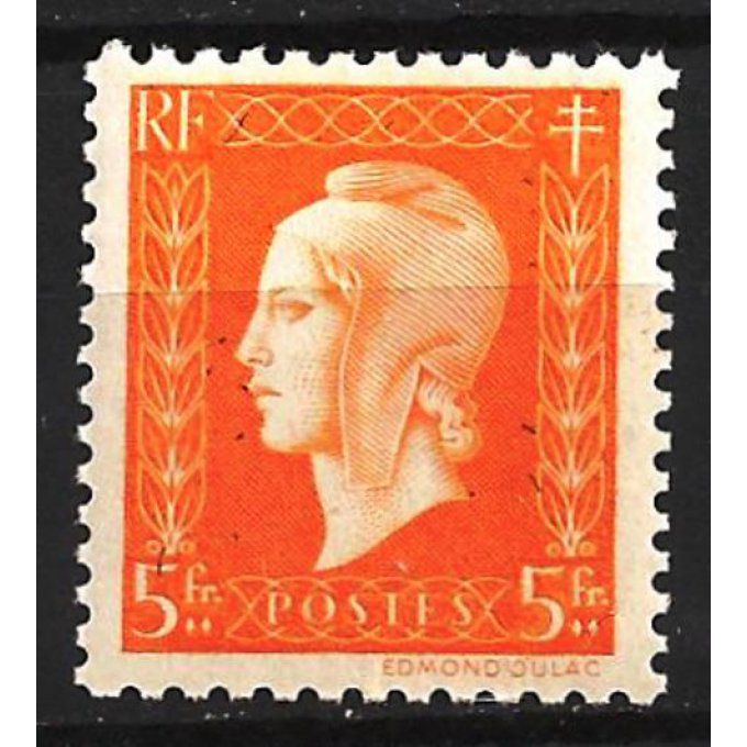 France 1945 - Yvert n° 697 neuf ** luxe MNH