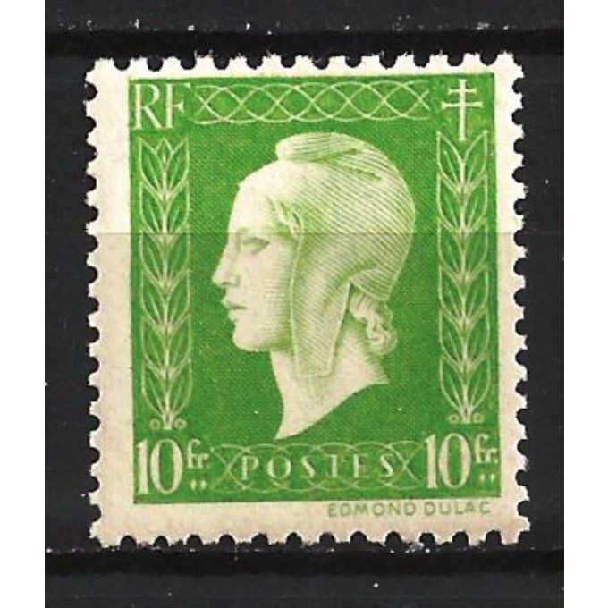 France 1945 - Yvert n° 698 neuf ** luxe MNH