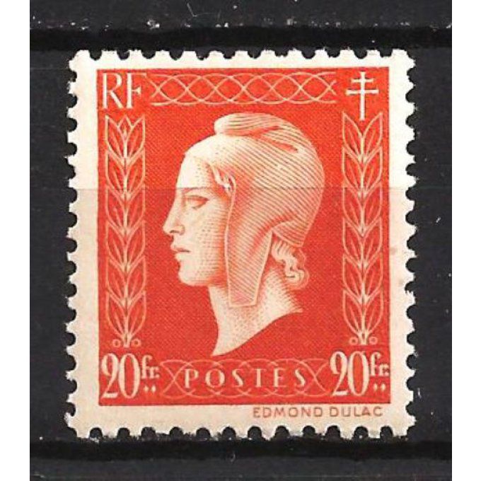 France 1945 - Yvert n° 700 neuf ** luxe MNH