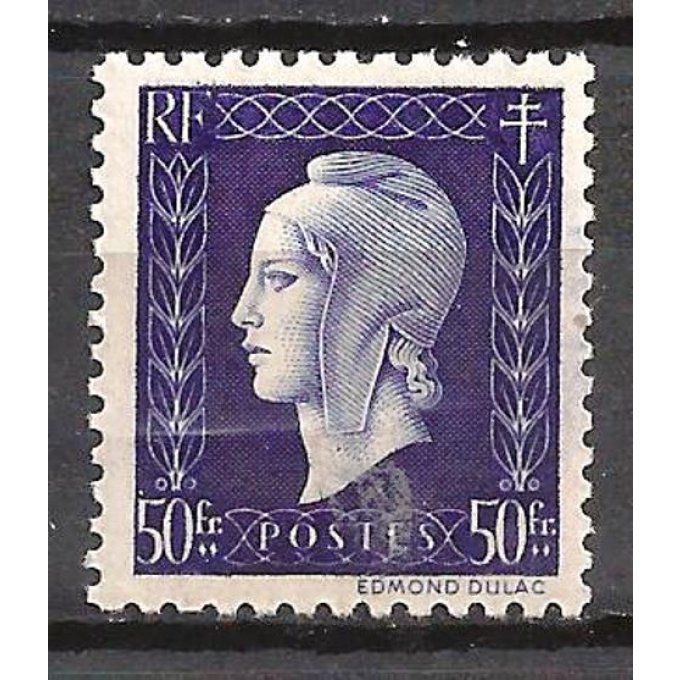 France 1945 - Yvert n° 701 neuf ** luxe MNH
