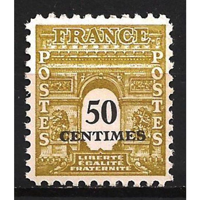France 1945 - Yvert n° 704 neuf ** luxe MNH
