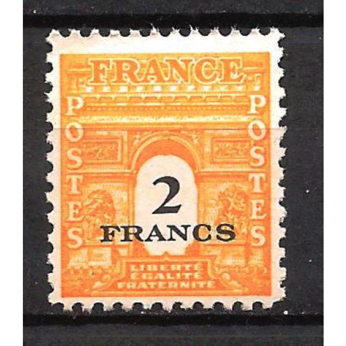 France 1945 - Yvert n° 709 neuf ** luxe MNH