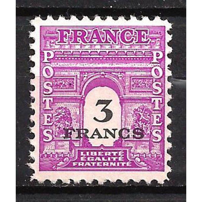 France 1945 - Yvert n° 711 neuf ** luxe MNH