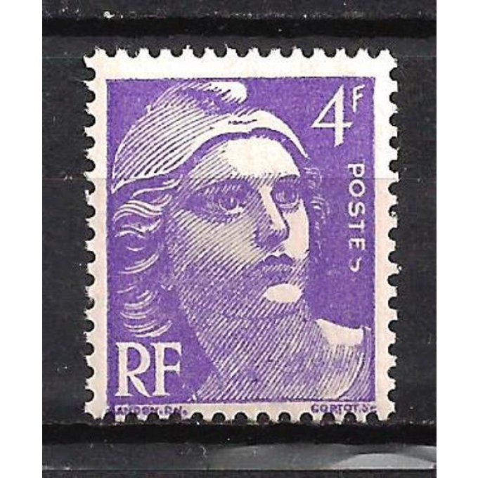 France 1945 - Yvert n° 718a neuf ** luxe MNH