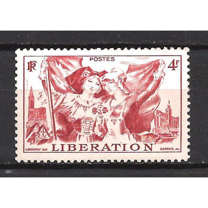 France 1945 - Yvert n° 739 neuf ** luxe MNH