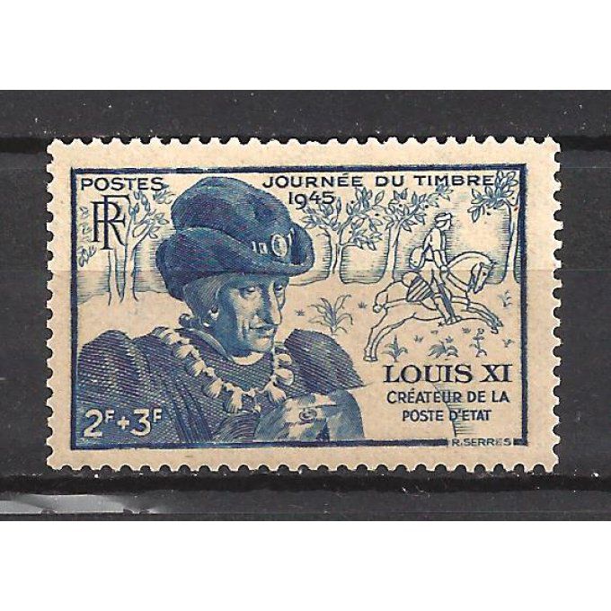 France 1945 - Yvert n° 743 neuf ** luxe MNH