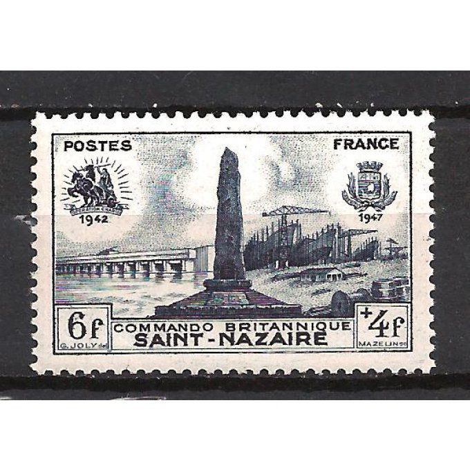 Fance 1947 - Yvert n° 786 neuf ** luxe MNH