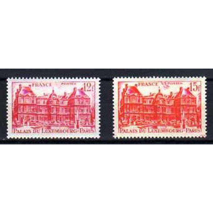 Fance 1948 - Yvert n° 803 et 804 neuf ** luxe MNH
