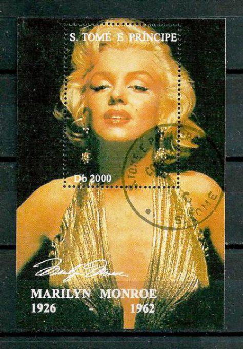 Saint Thomas et Prince 1994 (CE9) bloc oblitéré