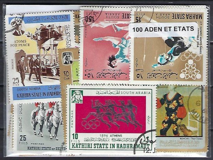 Collections de timbres d'Aden et Dépendances