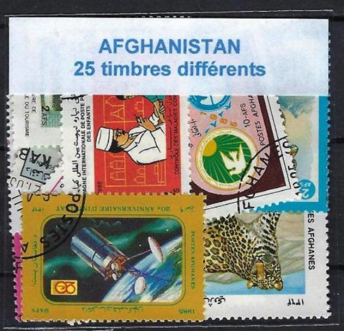 Collections de timbres d'Afghanistan
