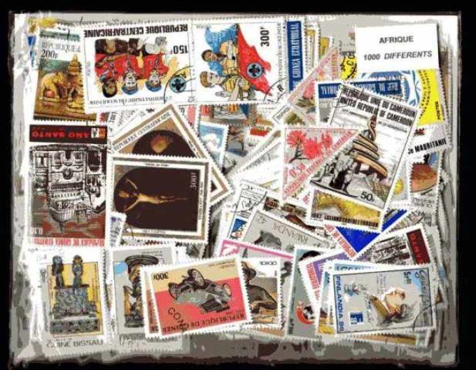 Collections de timbres d'Afrique
